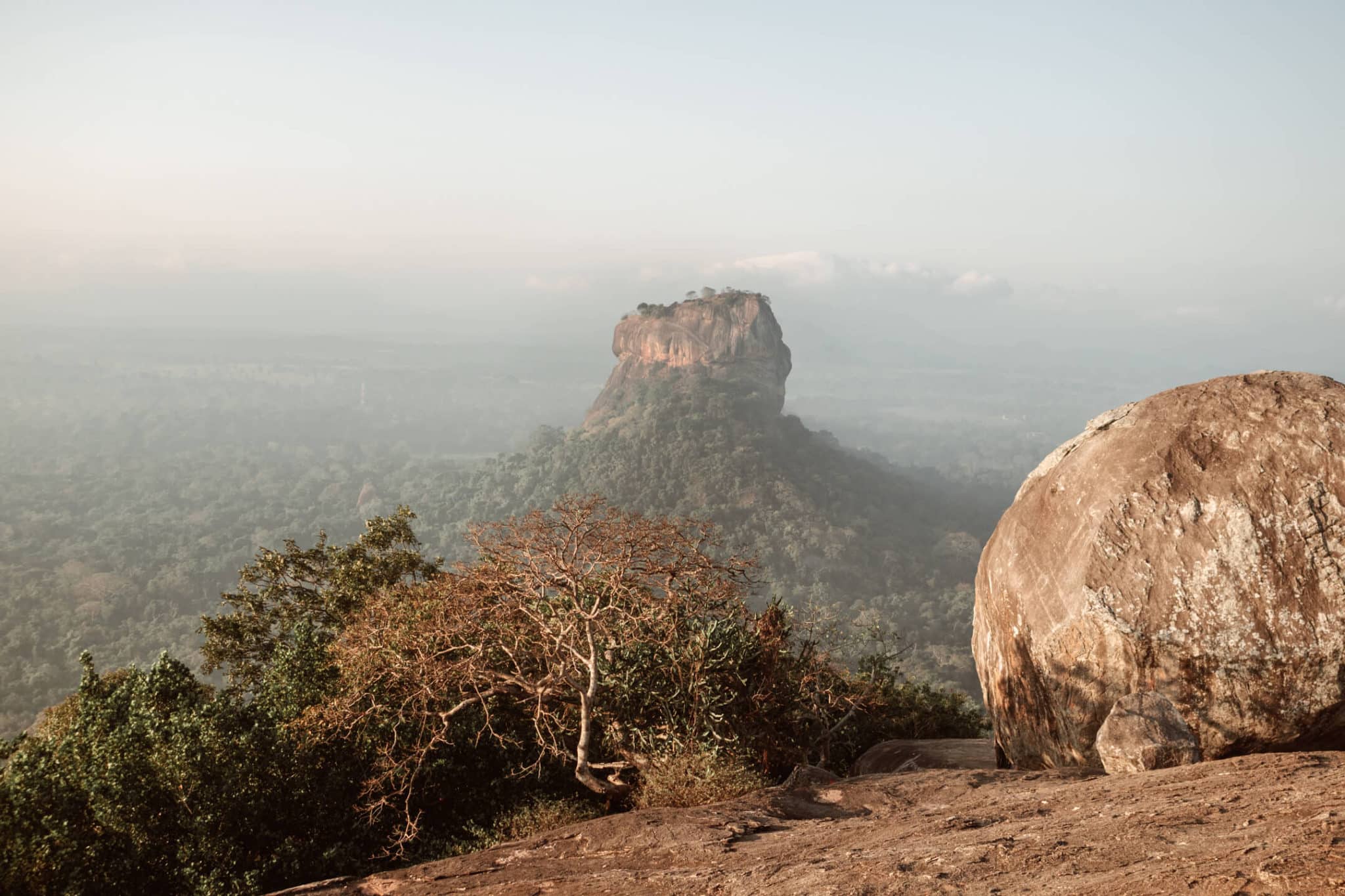 Climbing Pidurangala Rock In Sigiriya (The Best View In Sri Lanka)